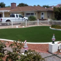 Best Artificial Grass Burns, Tennessee Paver Patio, Front Yard