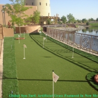 Synthetic Grass Germantown, Tennessee Golf Green, Backyards