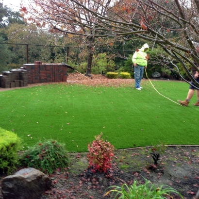 Artificial Grass Installation Selmer, Tennessee Landscape Photos, Small Backyard Ideas