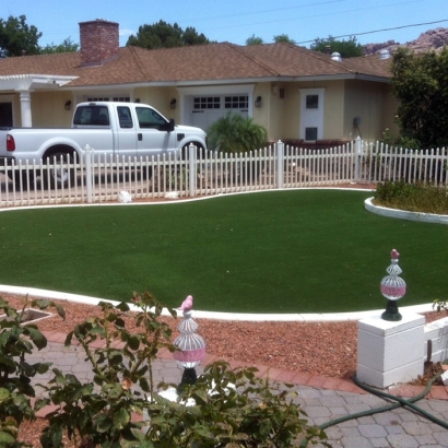 Best Artificial Grass Burns, Tennessee Paver Patio, Front Yard