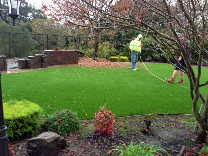 Artificial Grass Installation Selmer, Tennessee Landscape Photos, Small Backyard Ideas