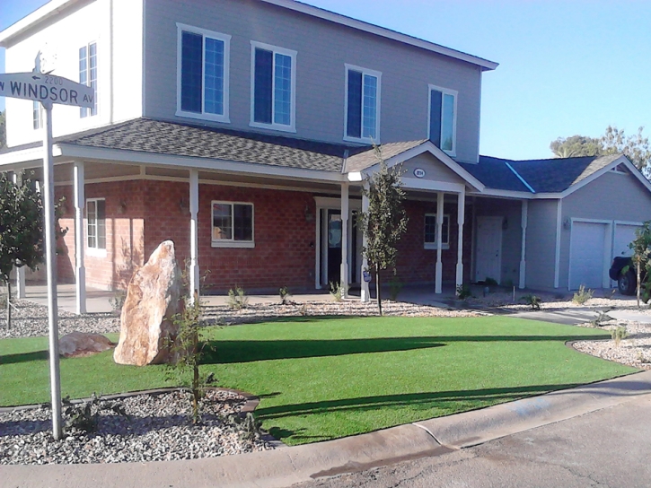 Artificial Turf Installation Bolivar, Tennessee Landscape Photos, Small Front Yard Landscaping