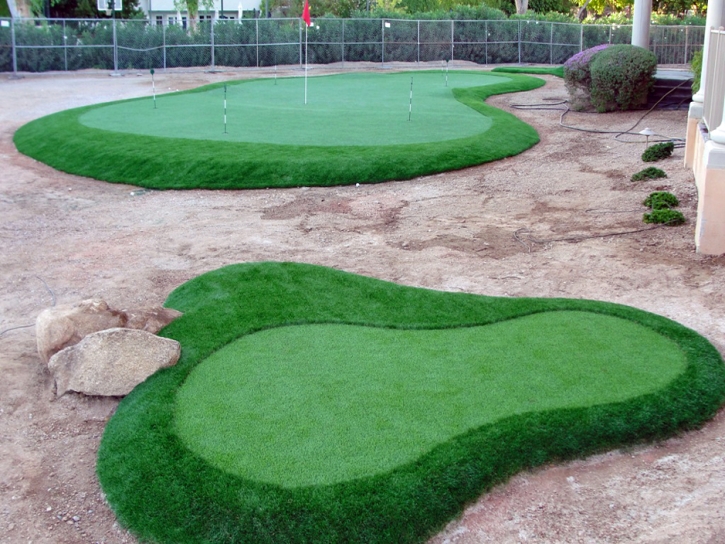 How To Install Artificial Grass Monterey, Tennessee How To Build A Putting Green, Front Yard Ideas